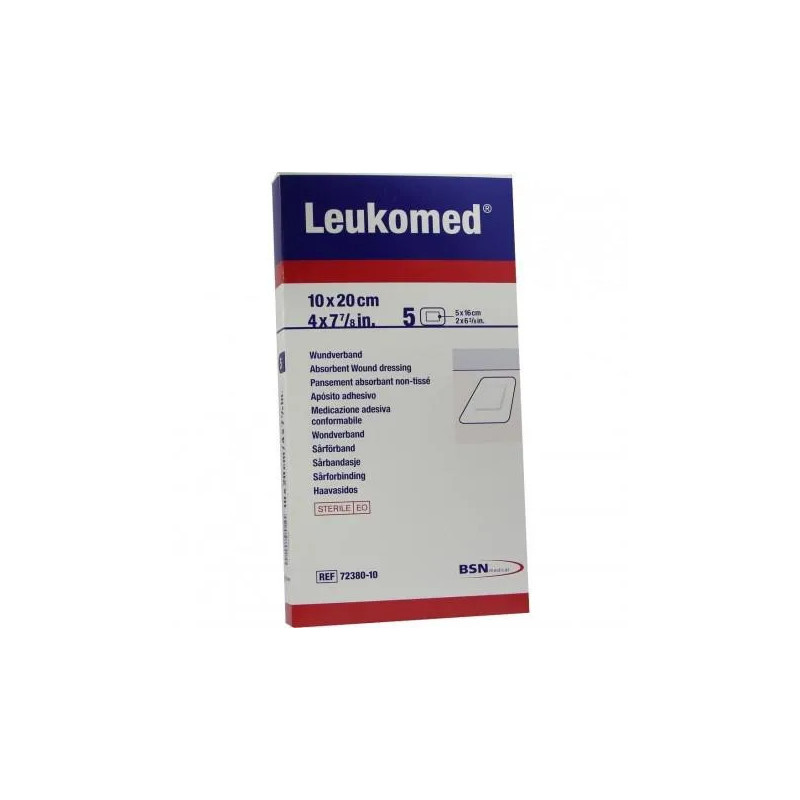 Bsn Medical Leukomed™ Adh Pansement Stérile 10x20cm – Lot de 5