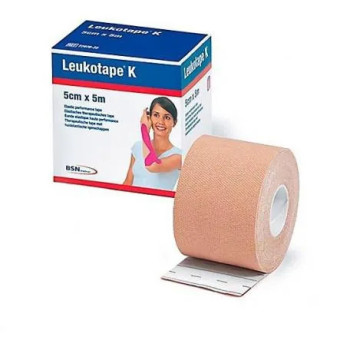 Bsn Medical Leukotape K Bandage Technique Beige 5 cm x 5 m
