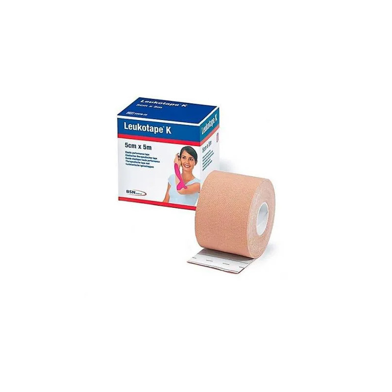 Bsn Medical Leukotape K Bandage Technique Beige 5 cm x 5 m
