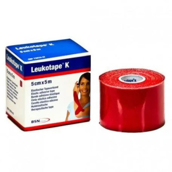Leukotape K Venda Élastique Adhésif Rouges - Confort & Soutien | Kermatone