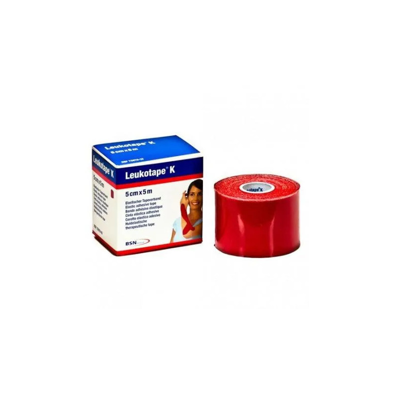 Leukotape K Venda Élastique Adhésif Rouges - Confort & Soutien | Kermatone