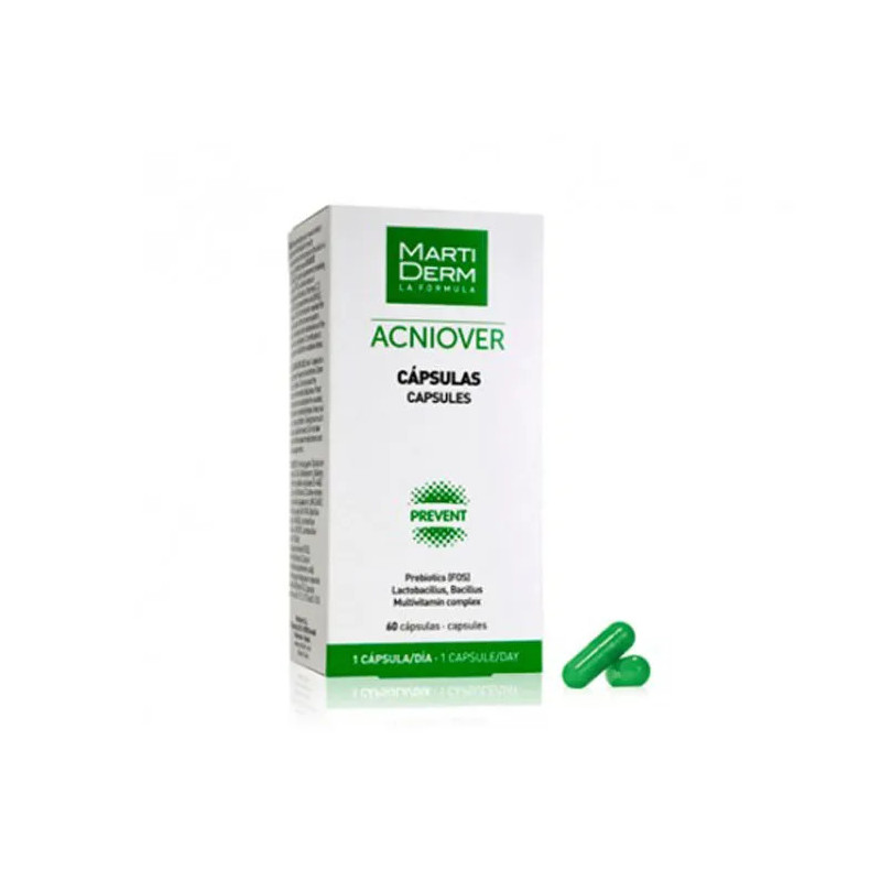 Martiderm Acniover 60 Capsules Anti-Acné - Kermatone