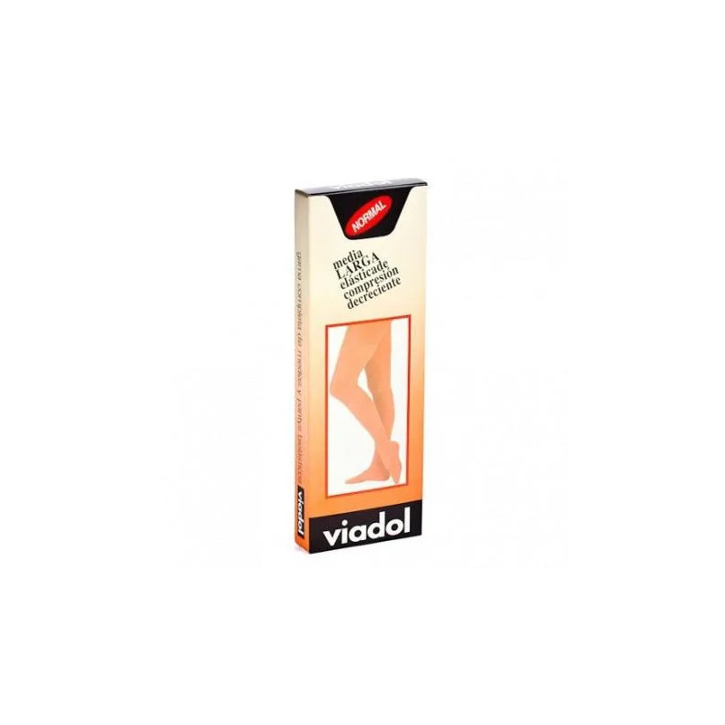 Media Viadol Larga De Compresión Normal Beige T5 Prim - Kermatone