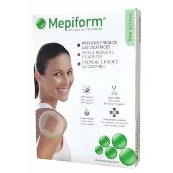 Mepiform Scars 5 Unités - Réduction efficace des cicatrices | Kermatone
