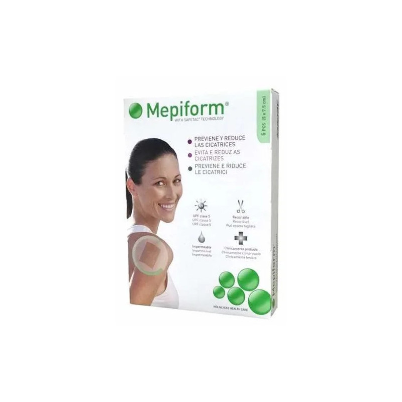 Mepiform Scars 5 Unités - Réduction efficace des cicatrices | Kermatone