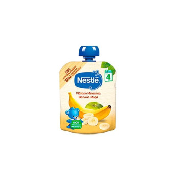 Purée Pomme Banane Nestlé Naturnes 90g - Kermatone