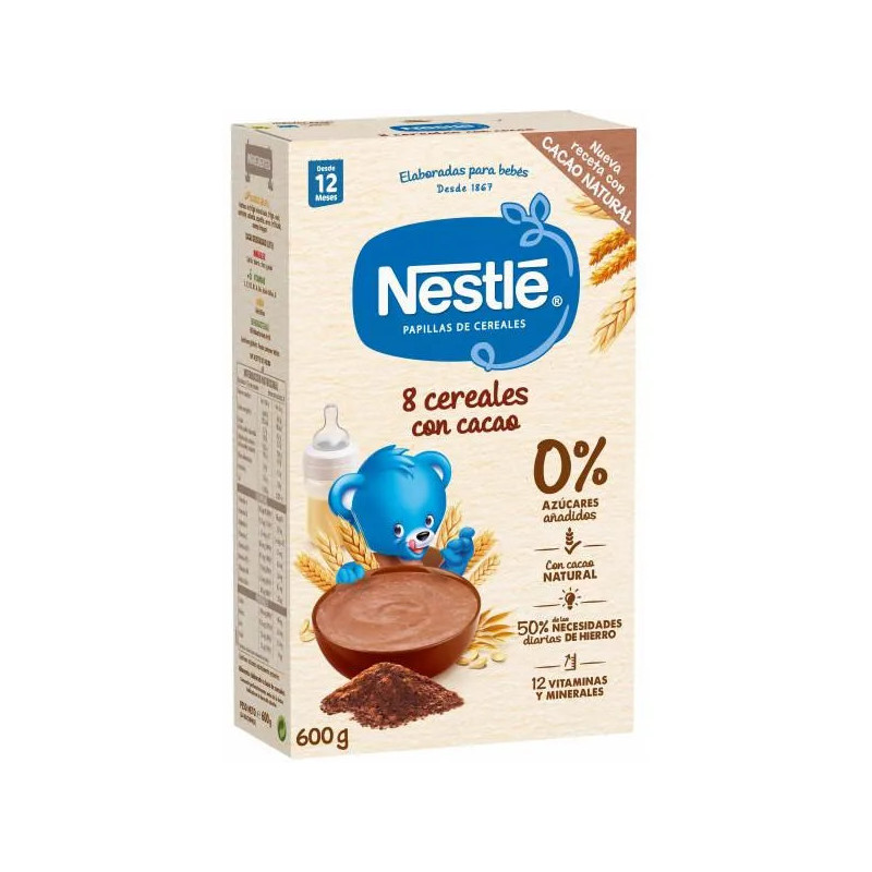 Porridge Chocolat Nestlé 8 Céréales - Petit Déjeuner Nutritif | Kermatone