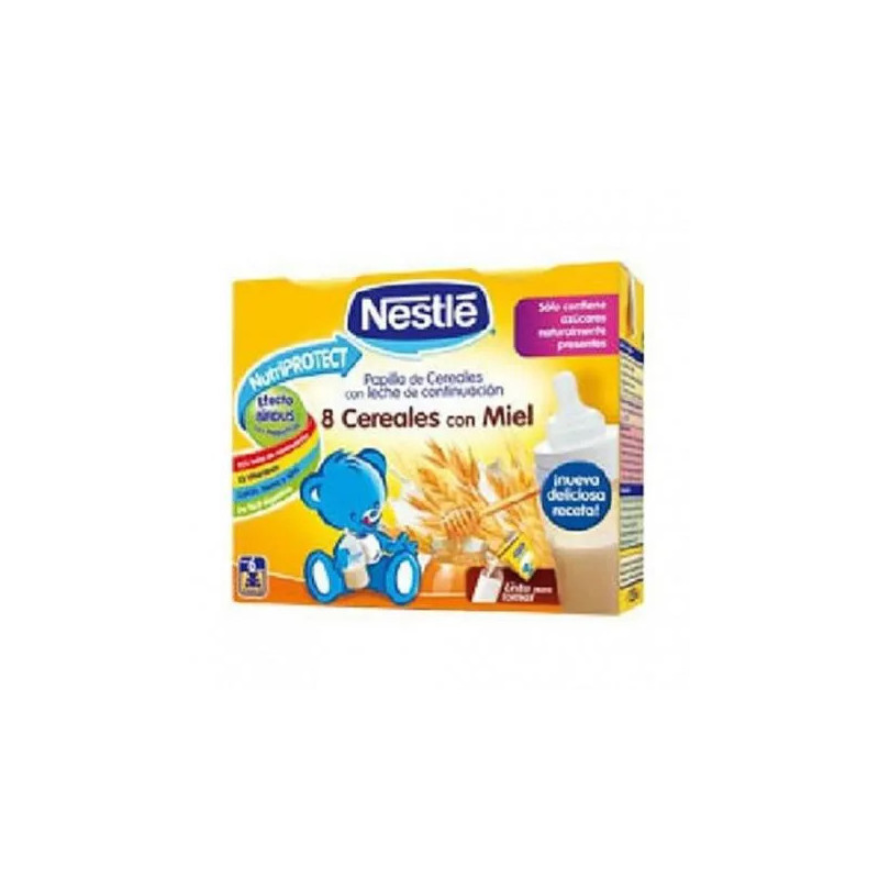 Nestlé Pyjama Lait & Céréales au Miel - Hydratation Douce Kermatone