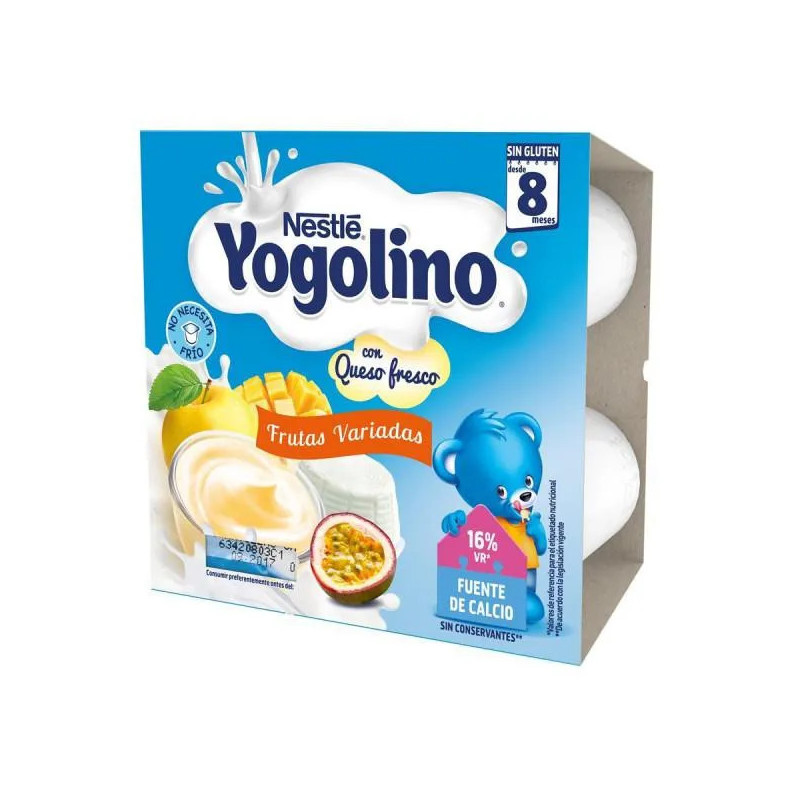 Dessert au Lait Nestlé Fraises - 4 unités délicieuses | Kermatone