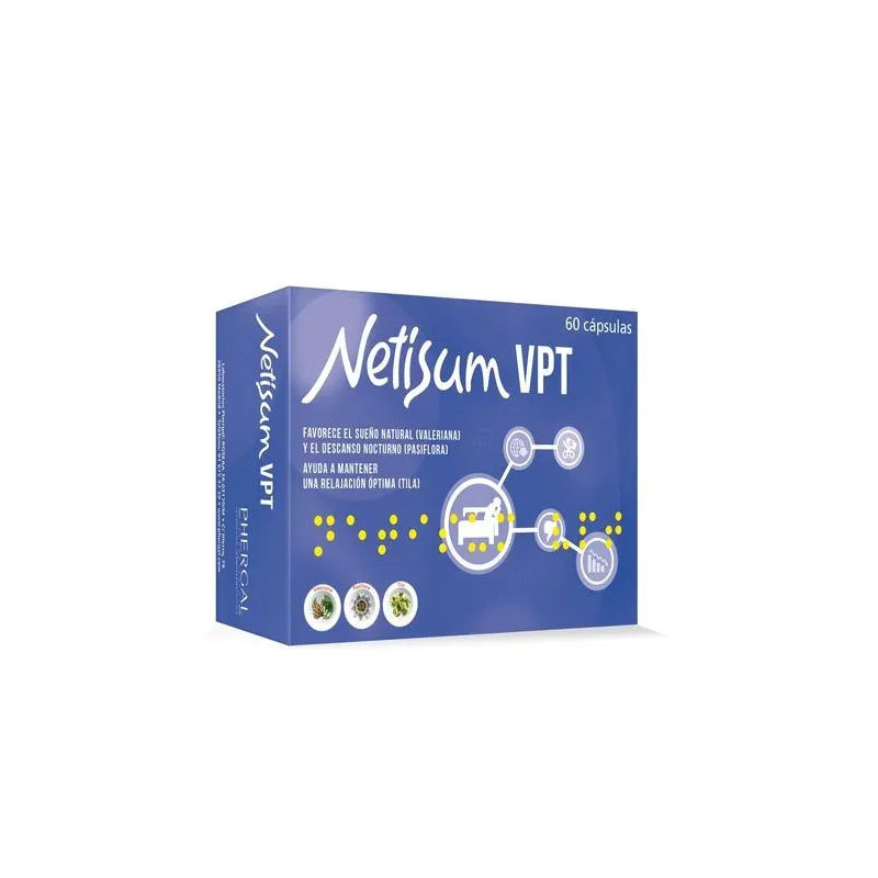 Phergal Netsium Netisum Vpt 60 Capsules - Soins Peau Kermatone