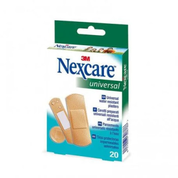 Bandes Adhésives Universelles Nexcare - 20 Pcs | Kermatone