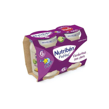 Repas Bébé Nutriben Potito Cena Bipack - Livraison rapide Kermatone