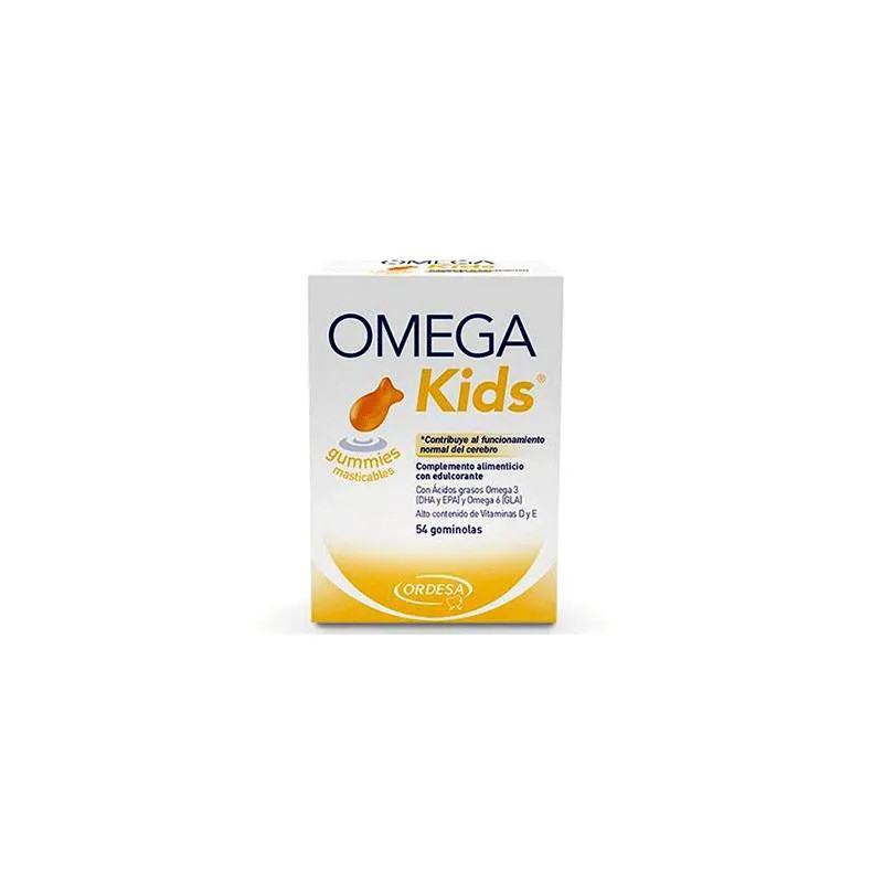 Gummies Oméga 3 pour Enfants - Ordesa 54 Unités | Kermatone