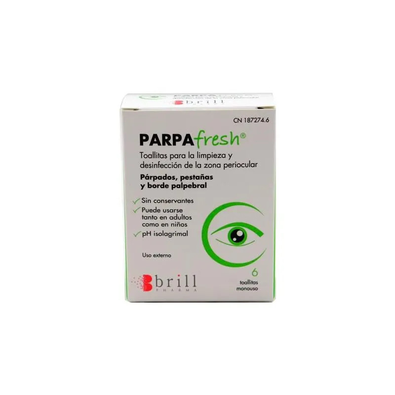 Hylo Parpafresh Toallitas Oculares - Lingettes apaisantes Kermatone