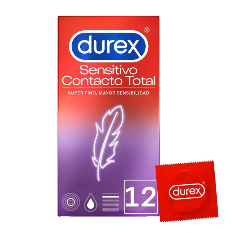 Durex Sensitivo Contacto Total - Préservatifs Ultra-Fins Kermatone