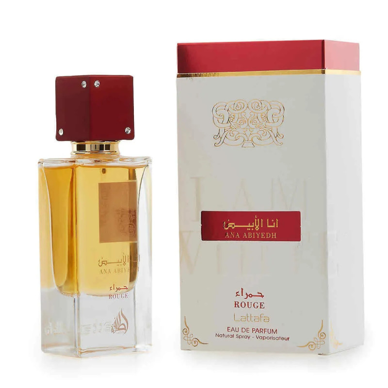 LATTAFA ANA ABIYEDH ROUGE EDP 60ML - Élégance Sensuelle | Kermatone