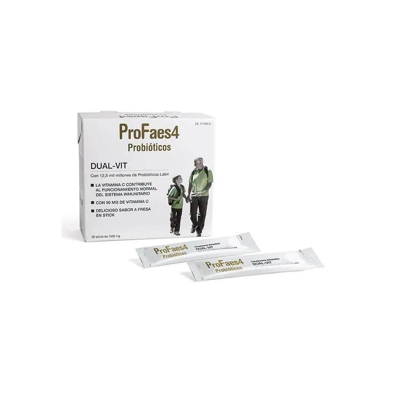 Profaes4 Faes Farma Profaes 4 Probiotic Dual Vit - Kermatone