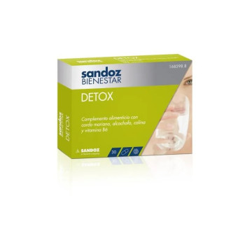 Sandoz Detox Capsules Détoxifiantes - Eclat et Bien-être Kermatone