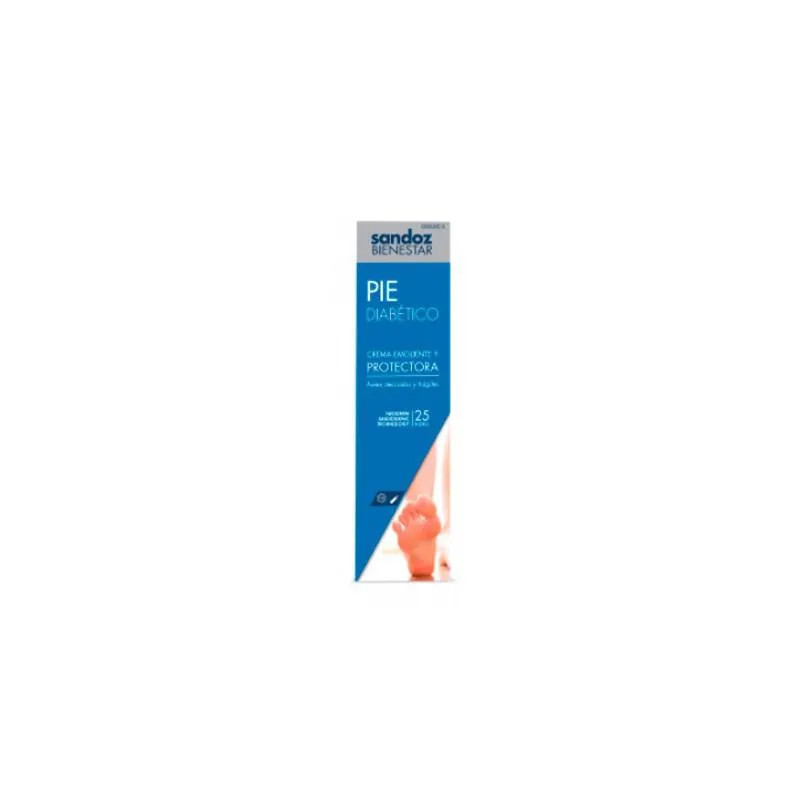 Sandoz Bienestar Crème Protectrice Pied Diabétique 100ml - Kermatone