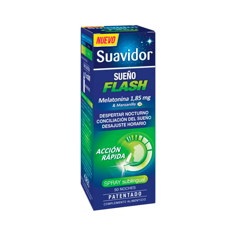 Suavidor Melatonina Spray Flash 20ml - Détente express | Kermatone