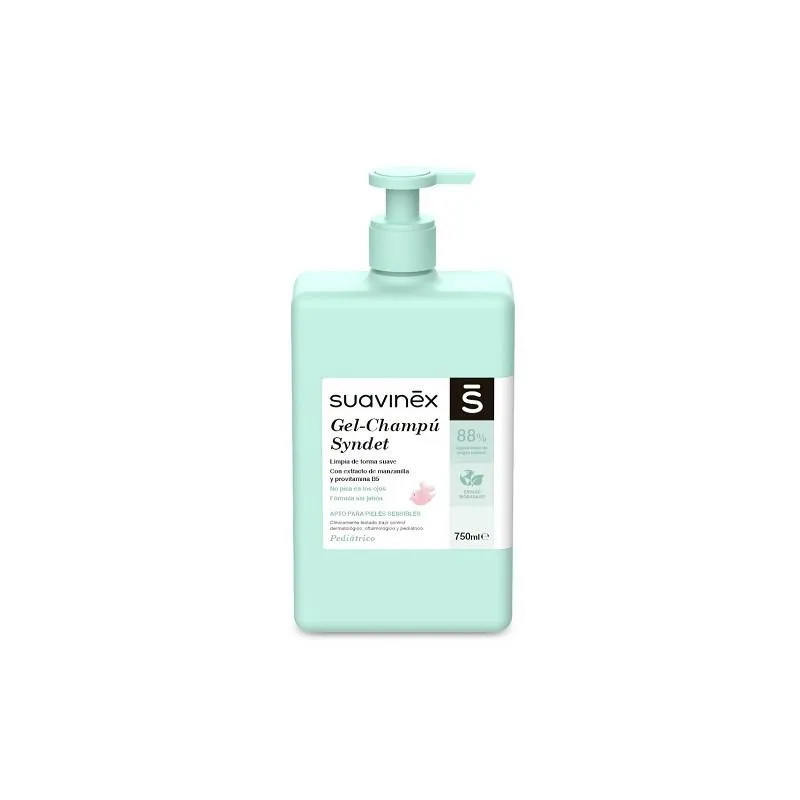 Shampoing Gel Pédiatrique Suavinex 750ml - Kermatone