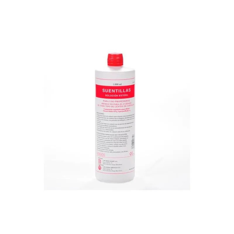 Suero Fisiológico Suentillas 1000ml - Hydratation Réconfortante Kermatone