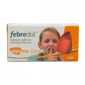 Bouchons d'Oreilles Mousse Febredol - Confort & Silence Kermatone