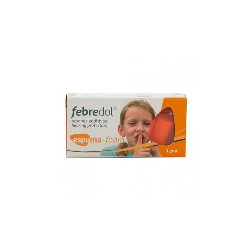 Bouchons d'Oreilles Mousse Febredol - Confort & Silence Kermatone