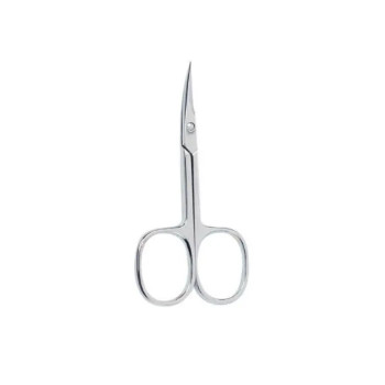 Ciseaux à Cuticules Courbés Chrome – Précision & Confort | Kermatone