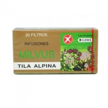 Milvus Tila Alpina Infusion - Bien-être en 20 Sachets | Kermatone