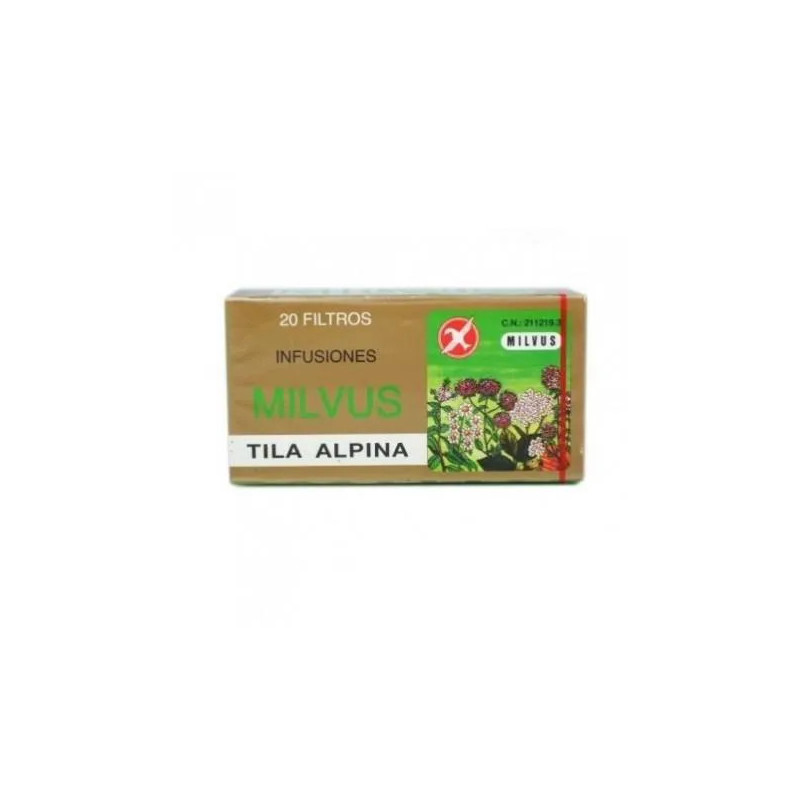 Milvus Tila Alpina Infusion - Bien-être en 20 Sachets | Kermatone