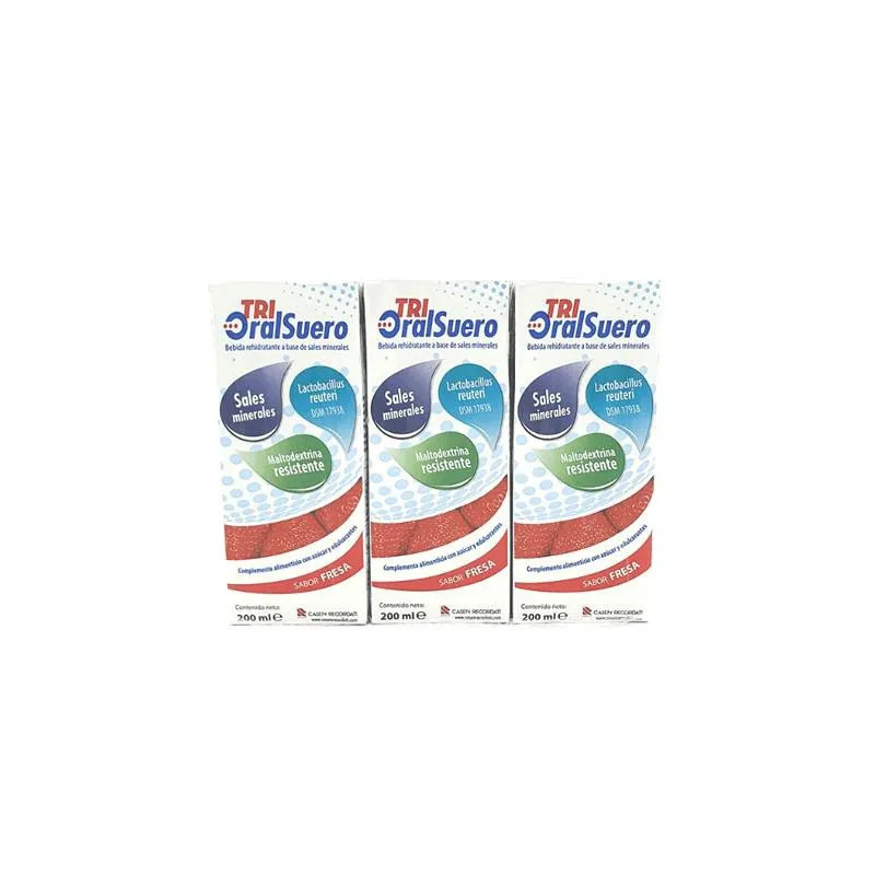 Bioral Trioralsuero Fresa 200ml - Sérum Hydratant Kermatone