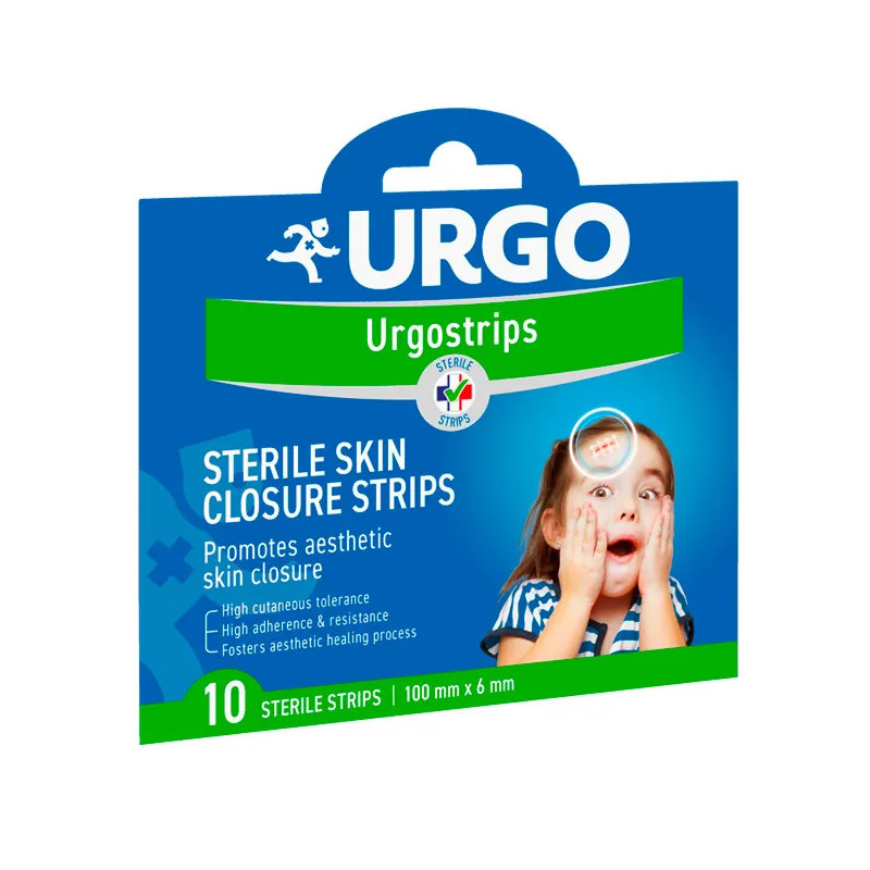 Urgo Bandes de Suture 10U - Cicatrisation rapide | Kermatone