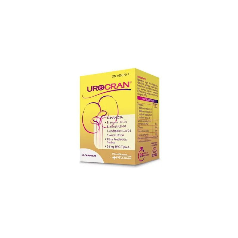 Pusquampharma Urocran 30 Capsules - Confort Urinaire Kermatone