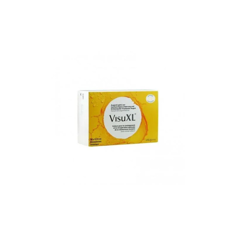 Visuxl 30 Monodosis - Hydratez vos yeux avec Kermatone