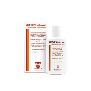Xheken® Solution Collagène et Aloe Vera - Soin Hydratant Kermatone
