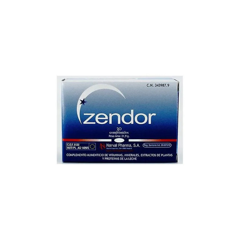 Naval Pharma Zendor - Bien-être avec Kermatone | 30 Comp