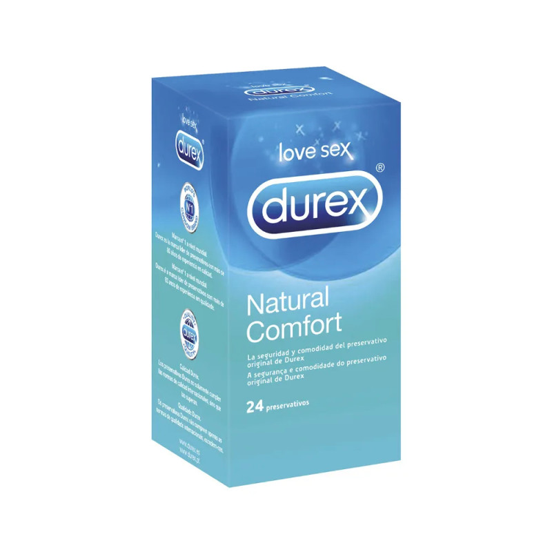 Durex Natural Plus 24 Préservatifs - Sensation Naturelle | Kermatone