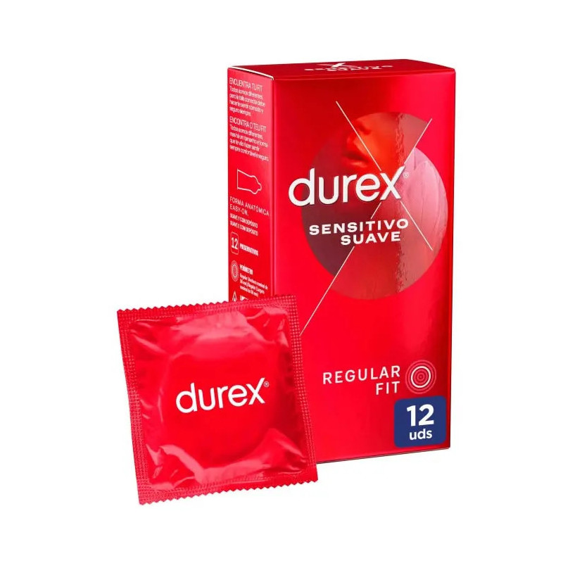 Préservatifs Durex Sensitive Soft - 12 unités
