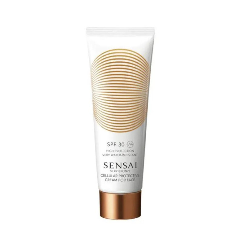 Sensai Silky Bronze Crème Solaire Visage SPF30 - Kermatone