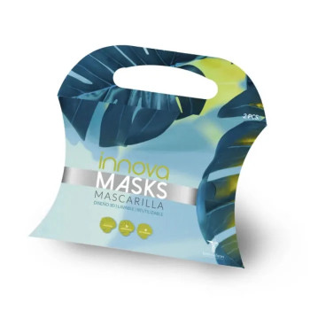 Masque Lavable Réutilisable Noir - Set 2 pièces | Kermatone