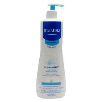 Mustela Hydra Bébé Lait Corps 750ml - Hydratation optimale | Kermatone