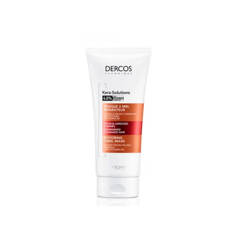 Vichy Dercos Kera-Solutions Masque Réparateur - Cheveux Sublimés | Kermatone