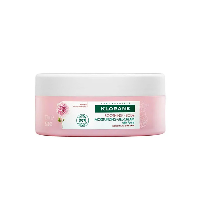 Klorane Gel-Crème Hydratant à la Pivoine - Kermatone