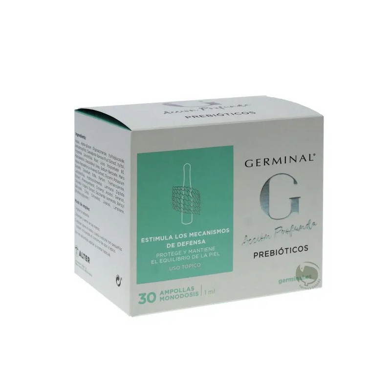 Germinal Prébiotiques 30 Dose Unique - Équilibrez votre Peau | Kermatone