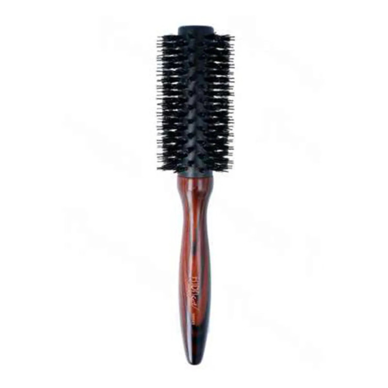 Brosse circulaire Eurostil Madera 15mm - Volume & Brillance | Kermatone
