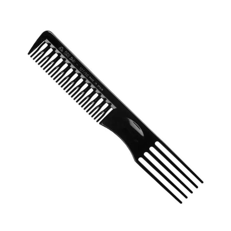 Eurostil Peigne Ahuecador en Bois - Volume & Boucles Kermatone