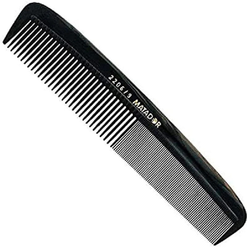 Peigne Eurostil Batidor Noire 13 cm - Démêlez avec soin | Kermatone