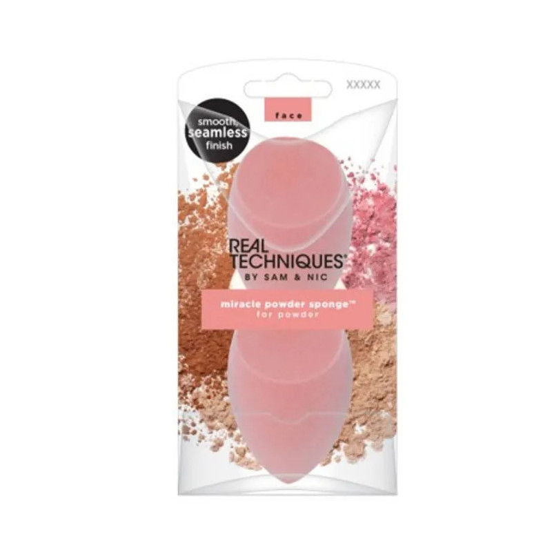 Eponge Real Techniques Miracle Powder - Fini Parfait | Kermatone