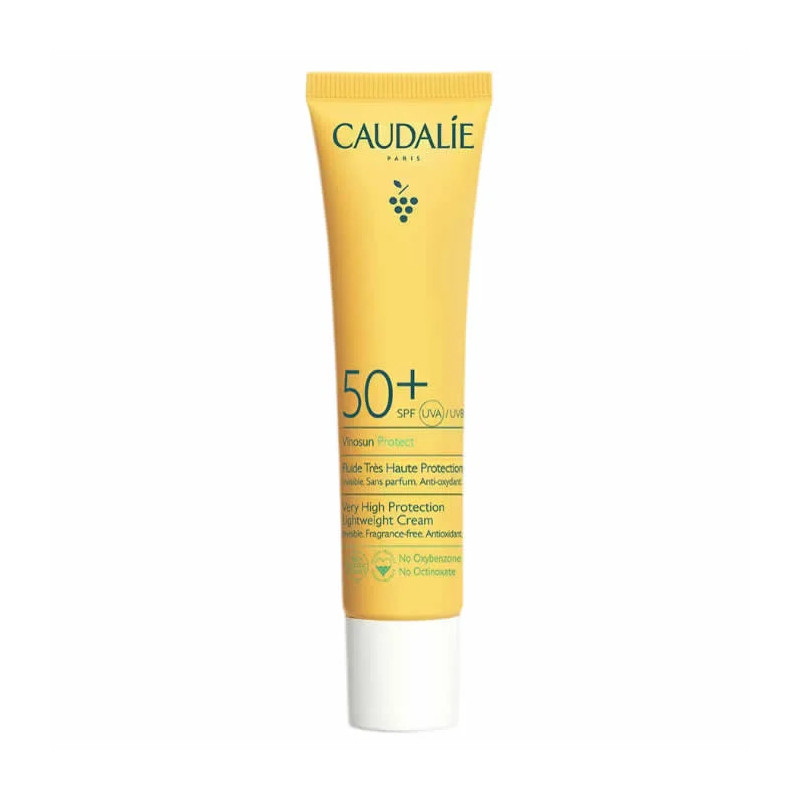 Crème Solaire Caudalie Vinosun Protect SPF50+ | Kermatone